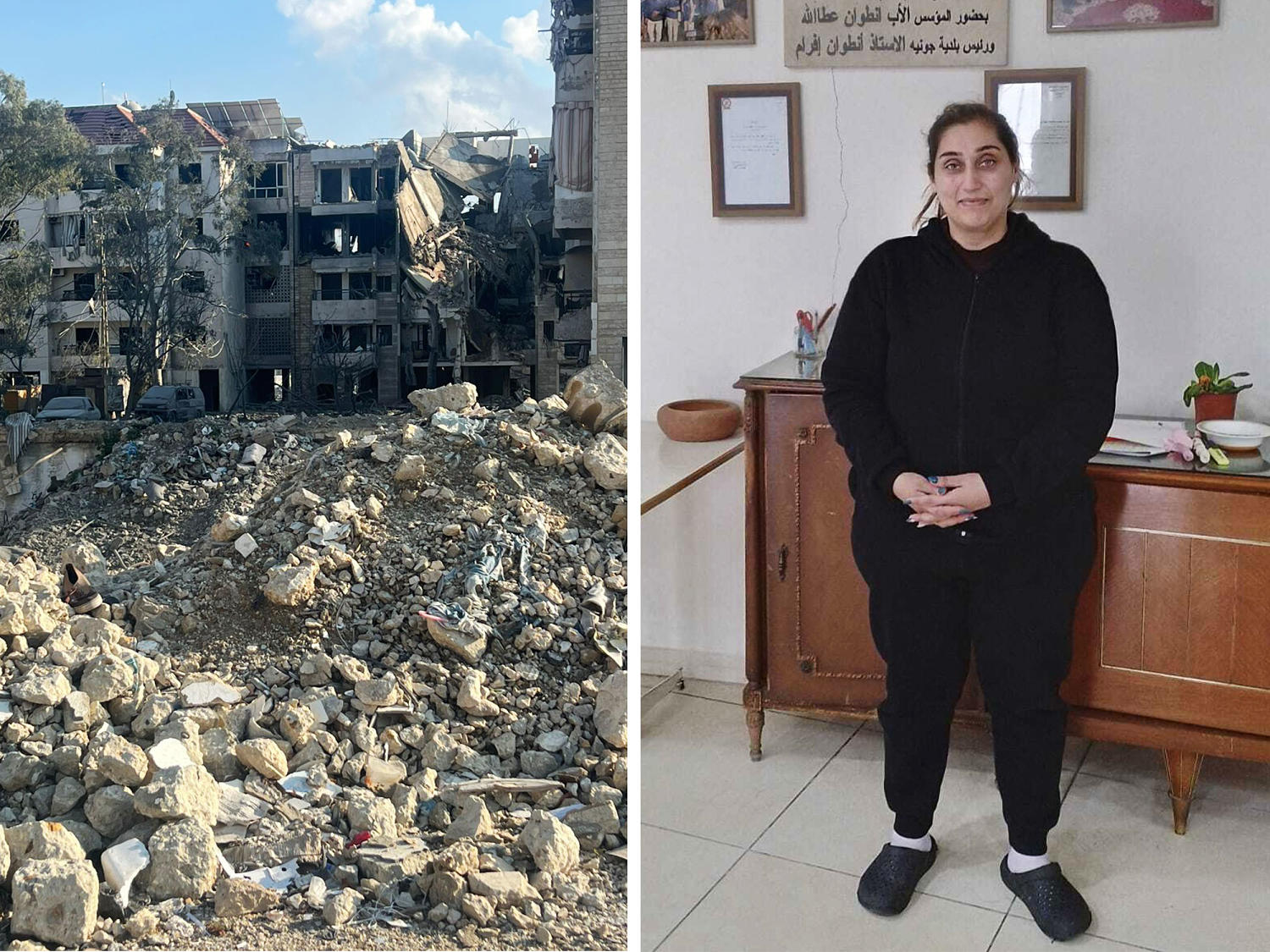 Forced from their homes by Israeli bombing, displaced Lebanese face uncertainty