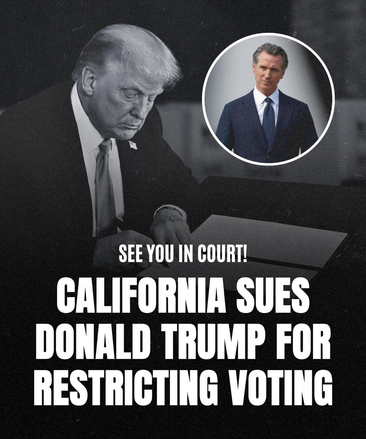 Donald Trump cast his own ballot by mail — now he’s moving to strip that same right from millions of Americans. Ann chan We’ll see him in court.
